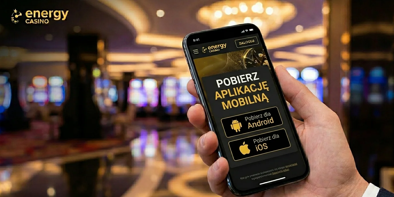 Pobieranie aplikacji Energy Casino na telefon z systemem Android i iOS