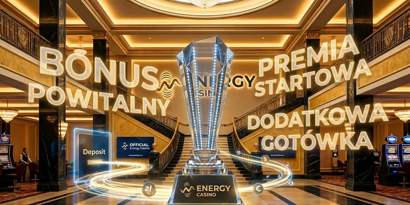 Energy Casino bonus powitalny — 100% do 200 EUR plus 400 darmowych spinów